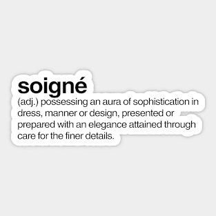 Soigné Sticker